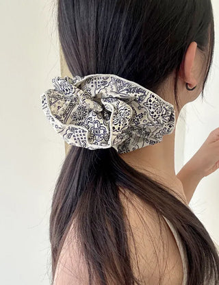 Big Paisley Scrunchie Hair Tie
