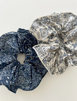 Big Paisley Scrunchie Hair Tie