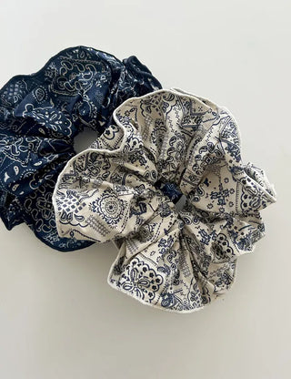 Big Paisley Scrunchie Hair Tie