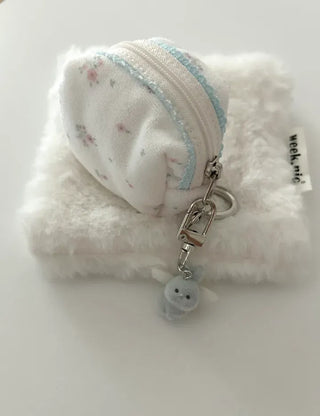 Angel doll bag keyring mini car key holder key ring