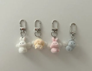 Angel doll bag keyring mini car key holder key ring