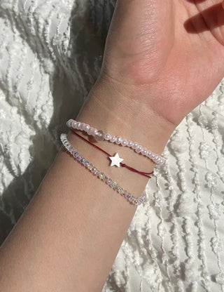 Merry Shop Handmade Cutting Bead Bracelet