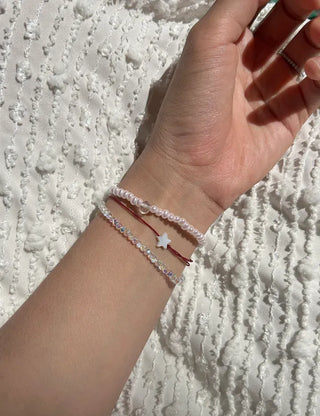 Merry Shop Handmade Cutting Bead Bracelet
