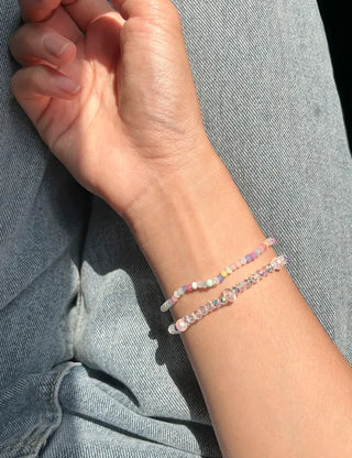 Merry Shop Handmade Cutting Bead Bracelet