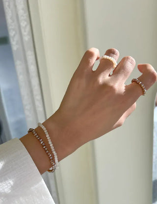 Merry Shop Handmade Cutting Bead Bracelet