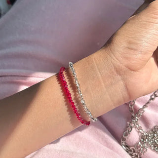 Merry Shop Handmade Cutting Bead Bracelet