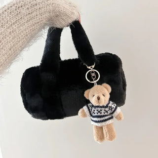 Basic teddy bear keyring bag key holder teddy bear bag charm
