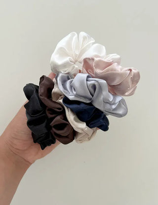 1+1 Mini Satin Scrunchie Hair Elastic Hair Tie Scrunchie