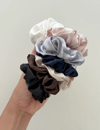 1+1 Mini Satin Scrunchie Hair Elastic Hair Tie Scrunchie