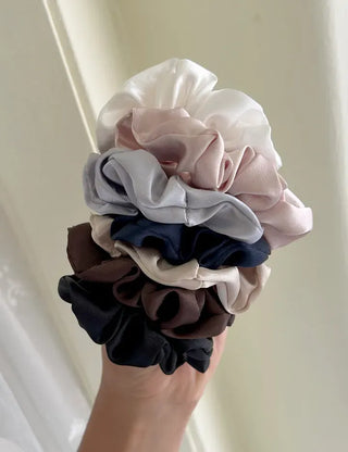 1+1 Mini Satin Scrunchie Hair Elastic Hair Tie Scrunchie