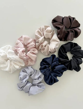 1+1 Mini Satin Scrunchie Hair Elastic Hair Tie Scrunchie
