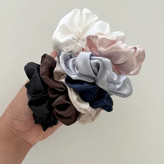 1+1 Mini Satin Scrunchie Hair Elastic Hair Tie Scrunchie