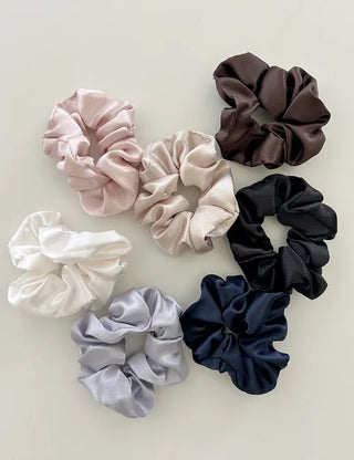 1+1 Mini Satin Scrunchie Hair Elastic Hair Tie Scrunchie