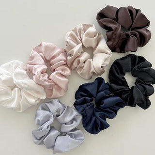 1+1 Mini Satin Scrunchie Hair Elastic Hair Tie Scrunchie