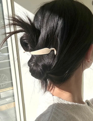 Long clip updo pearl hairpin hair clip