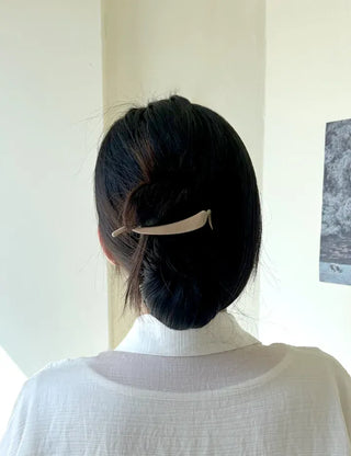 Long clip updo pearl hairpin hair clip