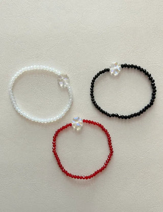 Mary Shop Bead Bracelet Four-Leaf Clover Handmade Women's