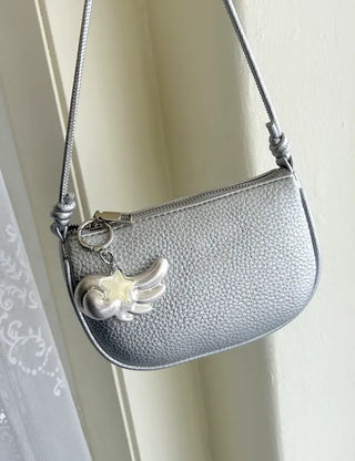 Merry Shop Wing Keyring Smart Talk Heart Angel Keyholder