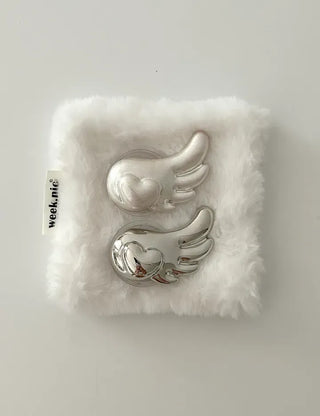 Merry Shop Wing Keyring Smart Talk Heart Angel Keyholder