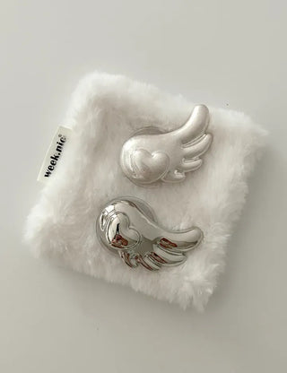 Merry Shop Wing Keyring Smart Talk Heart Angel Keyholder