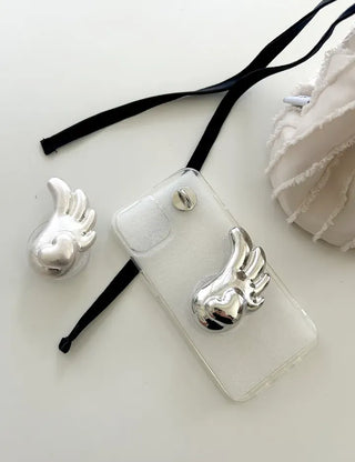 Merry Shop Wing Keyring Smart Talk Heart Angel Keyholder