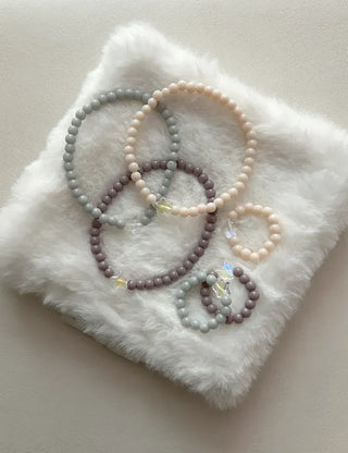 Mary Shop Star Bead Ring Handmade Aurora Women's