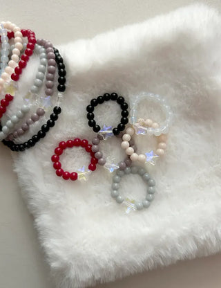 Merry Shop Star Bead Bracelet Handmade Aurora Women's