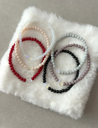 Merry Shop Star Bead Bracelet Handmade Aurora Women's