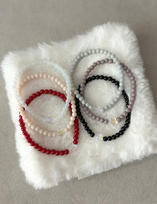 Merry Shop Star Bead Bracelet Handmade Aurora Women's