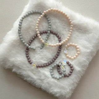 Merry Shop Star Bead Bracelet Handmade Aurora Women's
