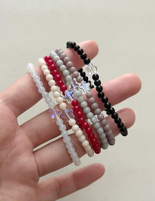 Merry Shop Star Bead Bracelet Handmade Aurora Women's