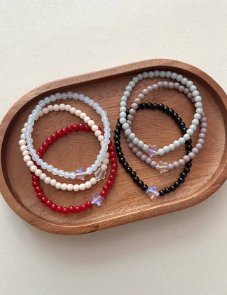 Merry Shop Star Bead Bracelet Handmade Aurora Women's