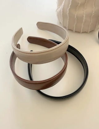 Mary Shop Leather Headband Leather Autumn Hairband