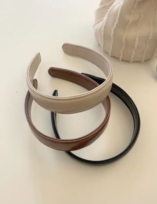 Mary Shop Leather Headband Leather Autumn Hairband