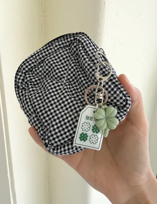 Merry Shop Lucky Keyholder Four-Leaf Clover Acrylic Keyring