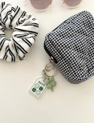 Merry Shop Lucky Keyholder Four-Leaf Clover Acrylic Keyring