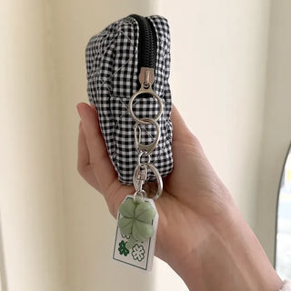 Merry Shop Lucky Keyholder Four-Leaf Clover Acrylic Keyring