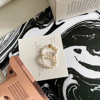 Merry Shop Pearl Ring Silver 925 Freshwater Pearl Women's Friendship Ring
