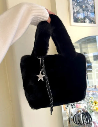 Merry Shop Keyholder Big Star Rope Bag Keyring Bag Charm