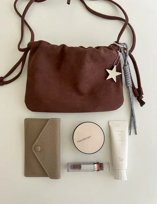 Merry Shop Keyholder Big Star Rope Bag Keyring Bag Charm