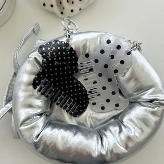 Merry Shop keyholder hair comb keyring cat dog