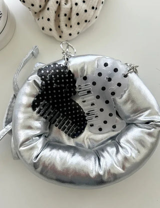 Merry Shop keyholder hair comb keyring cat dog