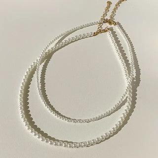 High-Quality Pearl Necklace, Daily Basic for Women