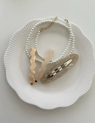 High-Quality Pearl Necklace, Daily Basic for Women