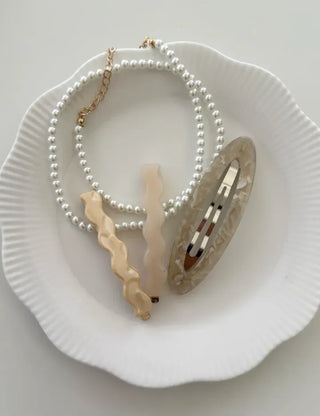 High-Quality Pearl Necklace, Daily Basic for Women