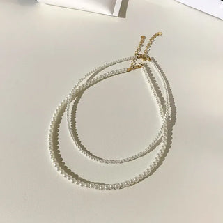 High-Quality Pearl Necklace, Daily Basic for Women