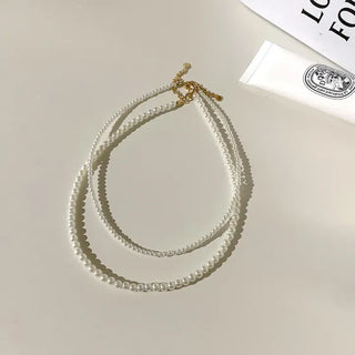 High-Quality Pearl Necklace, Daily Basic for Women