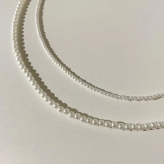 High-Quality Pearl Necklace, Daily Basic for Women