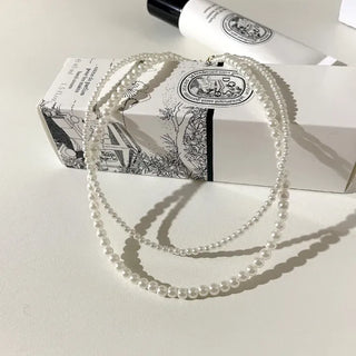 High-Quality Pearl Necklace, Daily Basic for Women