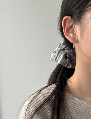 Mary Shop Hair Tie Mix & Match Striped Scrunchie